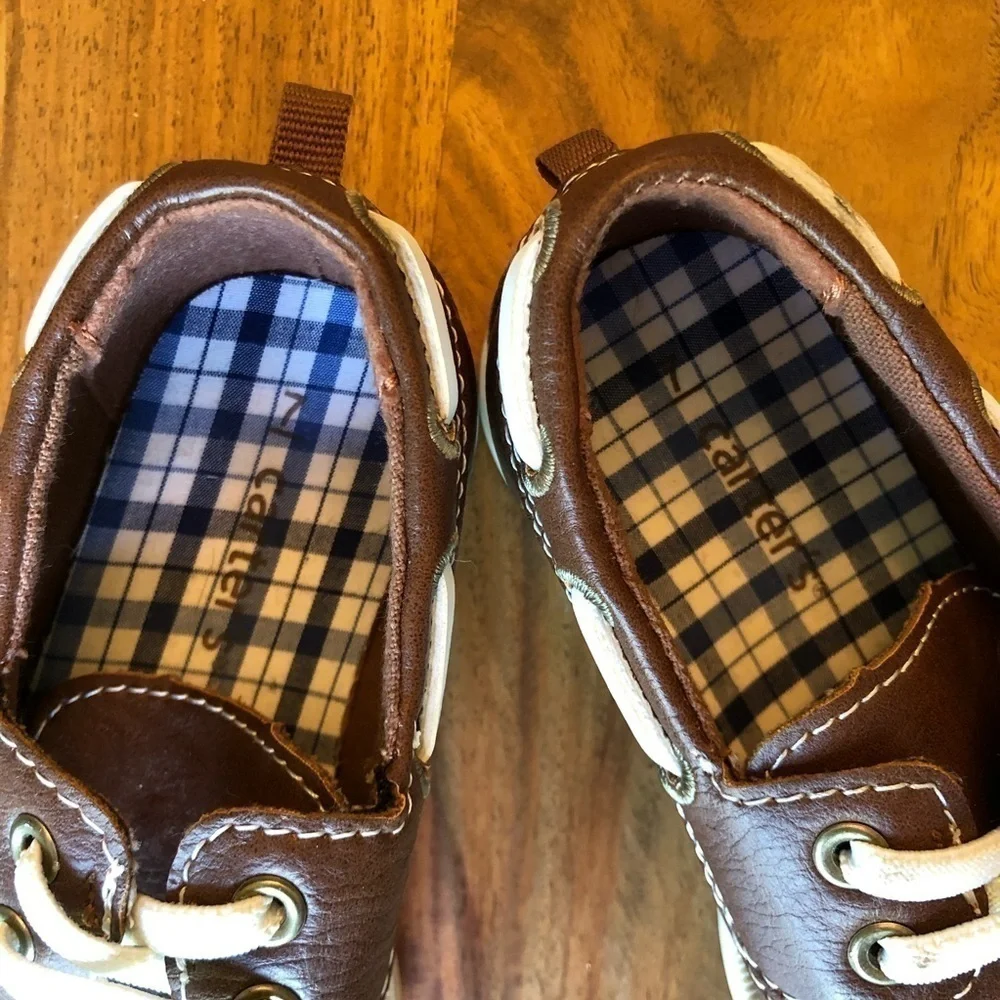 Carter’s Brown Boat Shoes